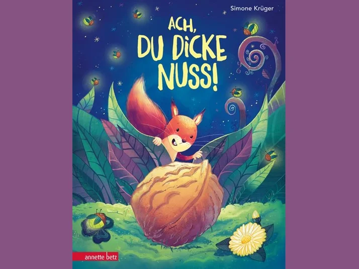 Eichhörnchen und Nuss