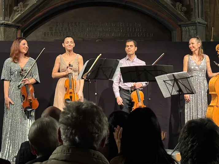 Nazelí Gabriela Arsenyan, Angelina Nalbantova, Yair Lantner und Joanna Kielar-Zachɫod