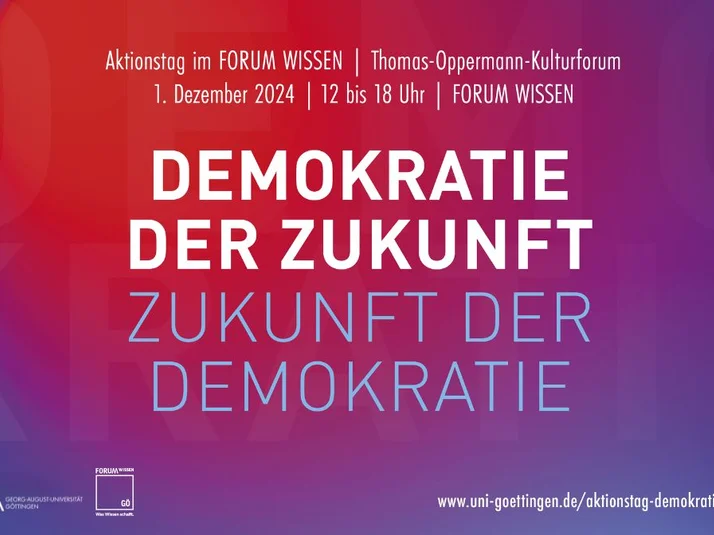 Aktionstag Demokratie 2024 im Forum Wissen