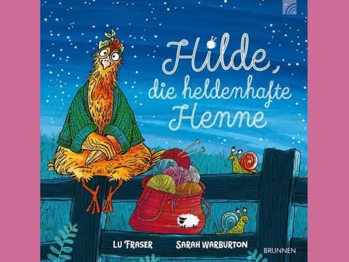 Buchcover Hilde, die heldenhafte Henne